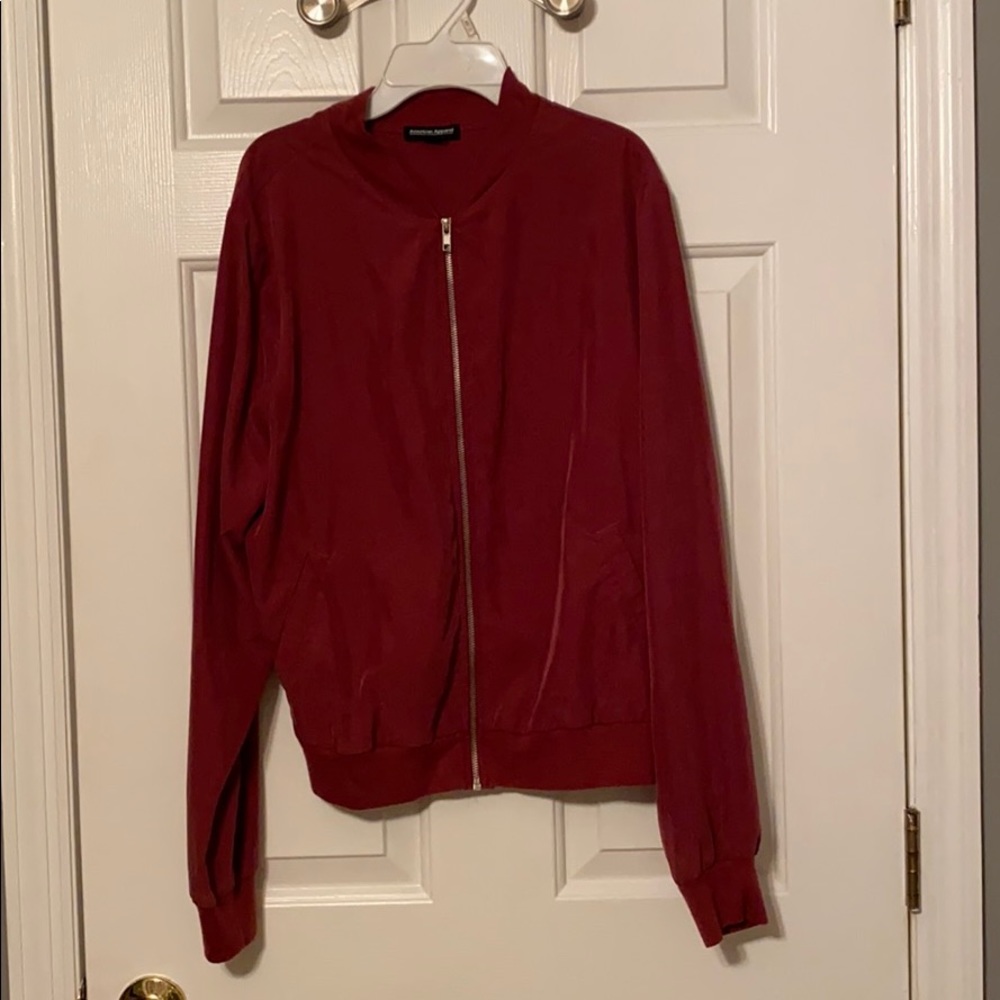Red jacket